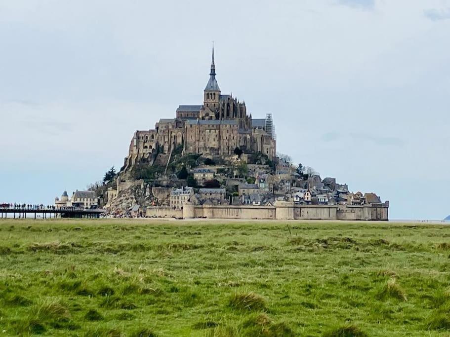 Maison 5 P, Face Mont St Michel Huisnes-sur-Mer Exterior foto